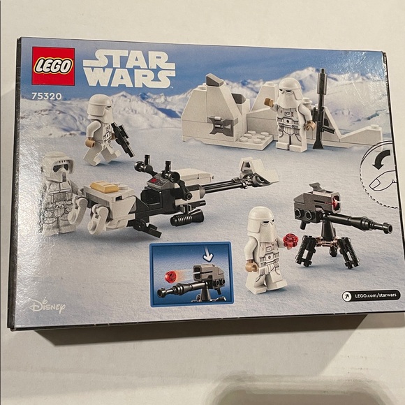 LEGO Star Wars Snowtrooper Battle Set - White and Black - Picture 2 of 3